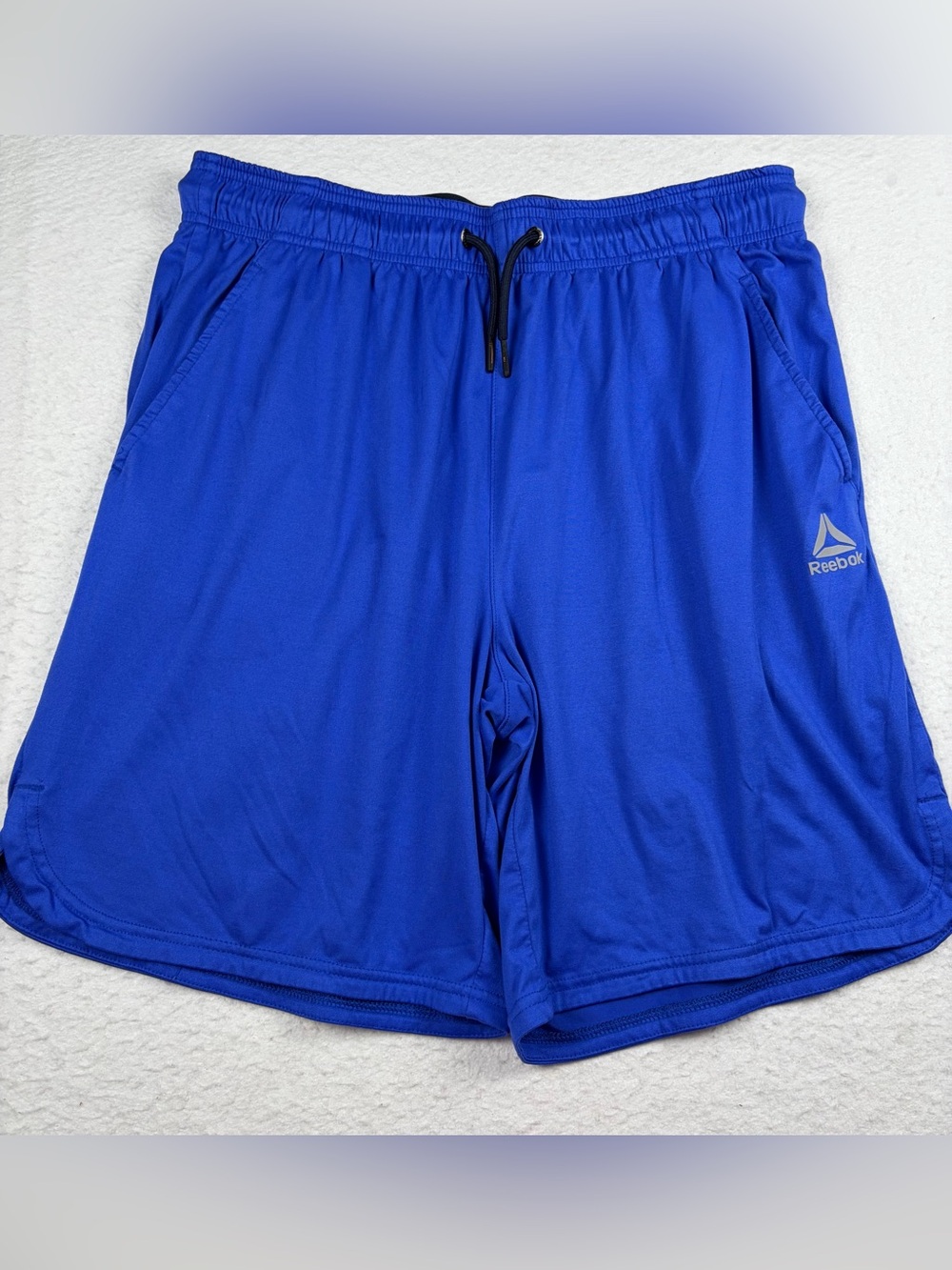 Reebok Delta Core Athletic Training Shorts Royal Blue L‎